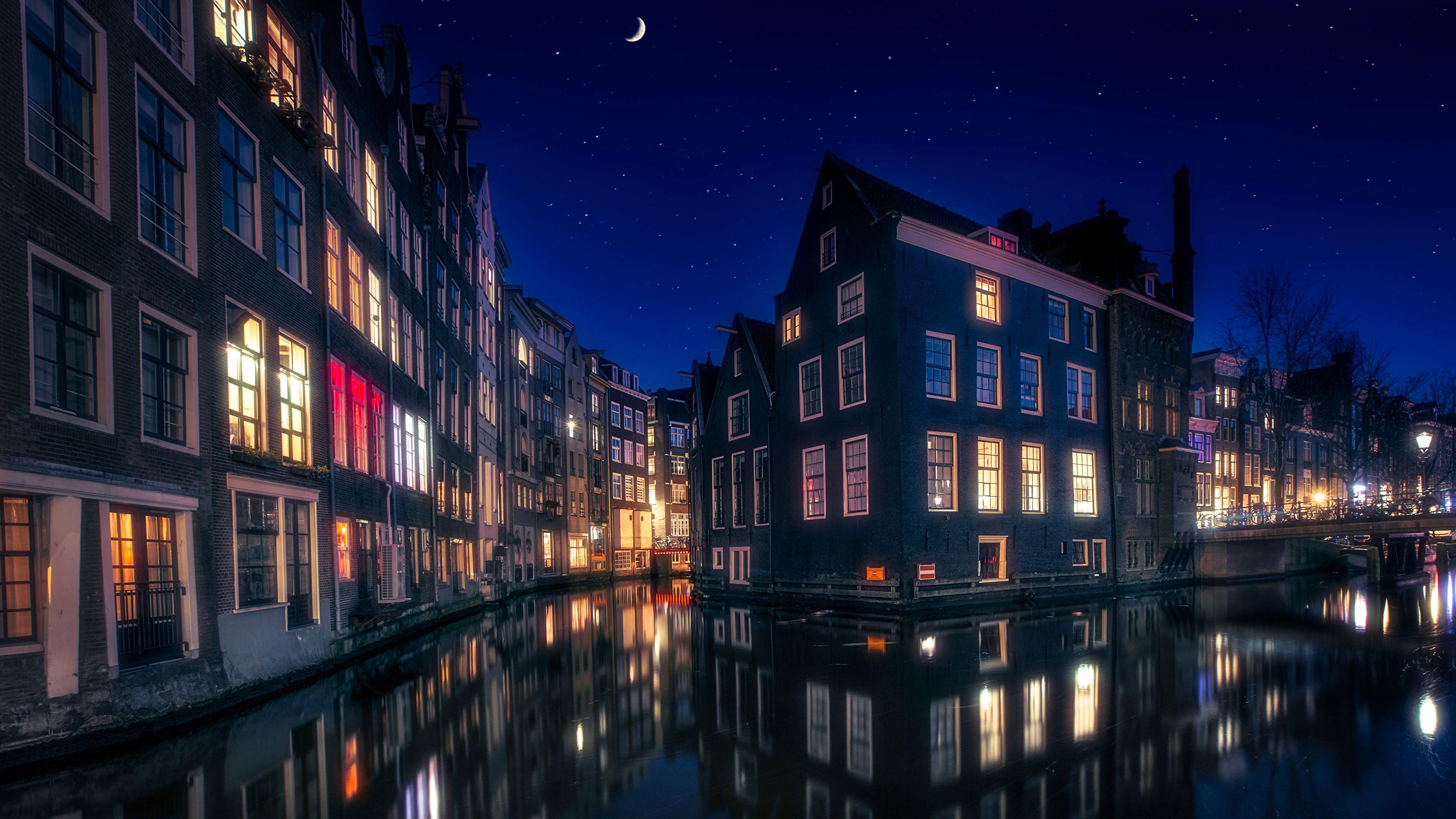 Amsterdam Night Wallpapers - Top Free Amsterdam Night Backgrounds ...