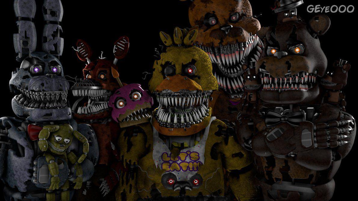 FNaF 4 Wallpaper wallpaper by ElFurroski - Download on ZEDGE™