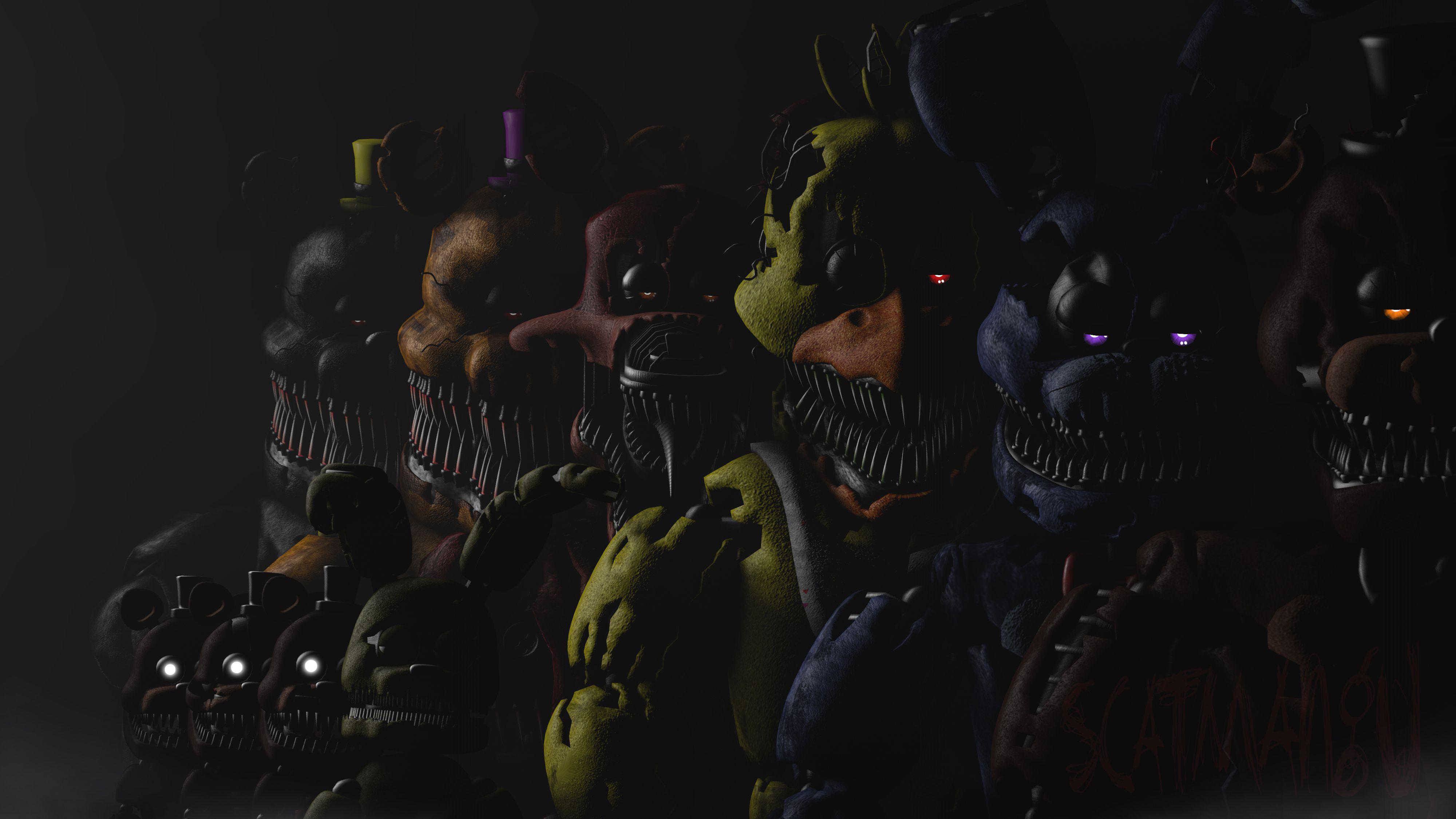 4000x2250 Five Nights at Freddy's 4 4k Ultra HD Wallpaper. Background Image