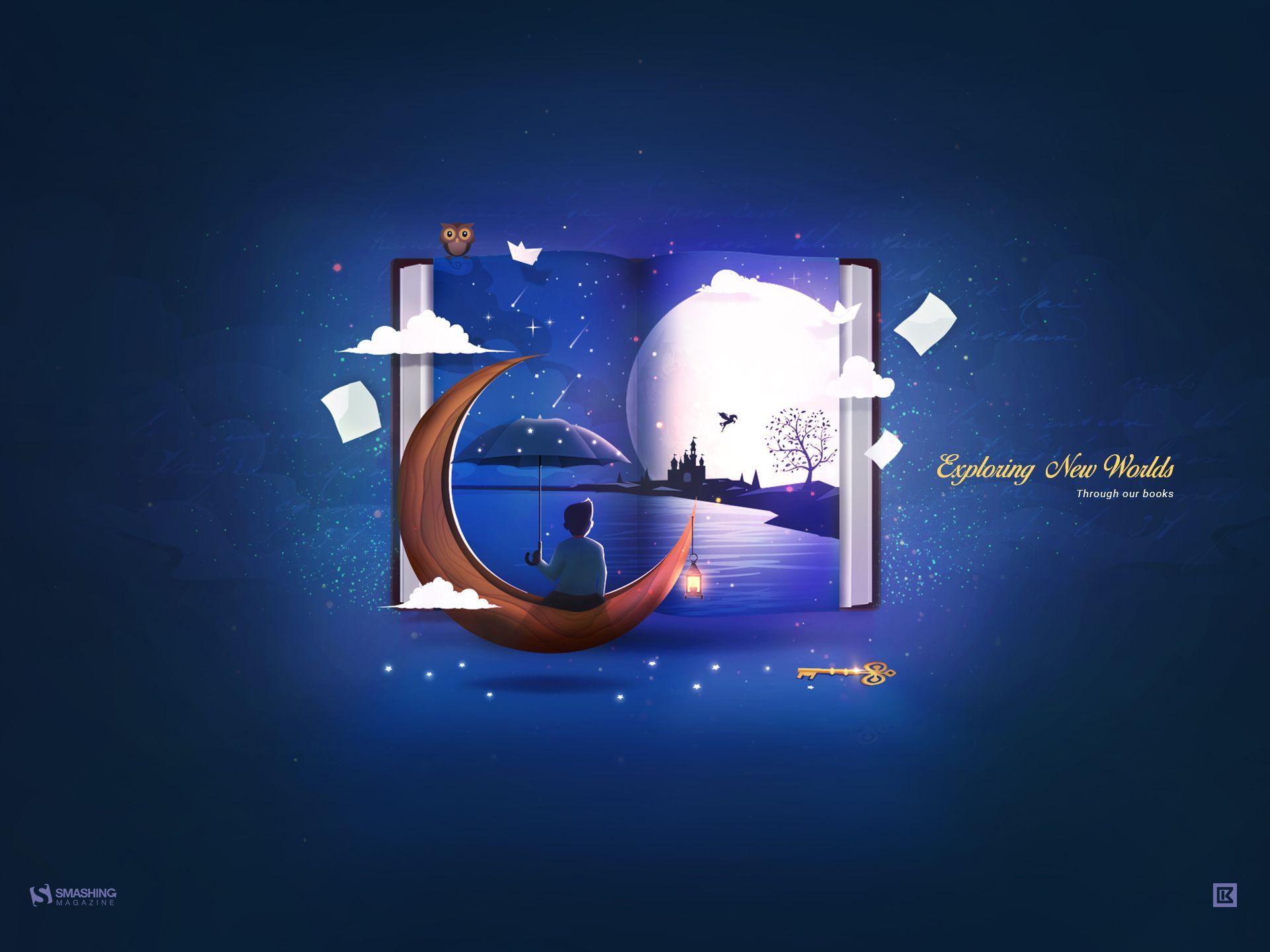 1920x1440 Exploring New Worlds: March Desktop Wallpaper, Challenge and
