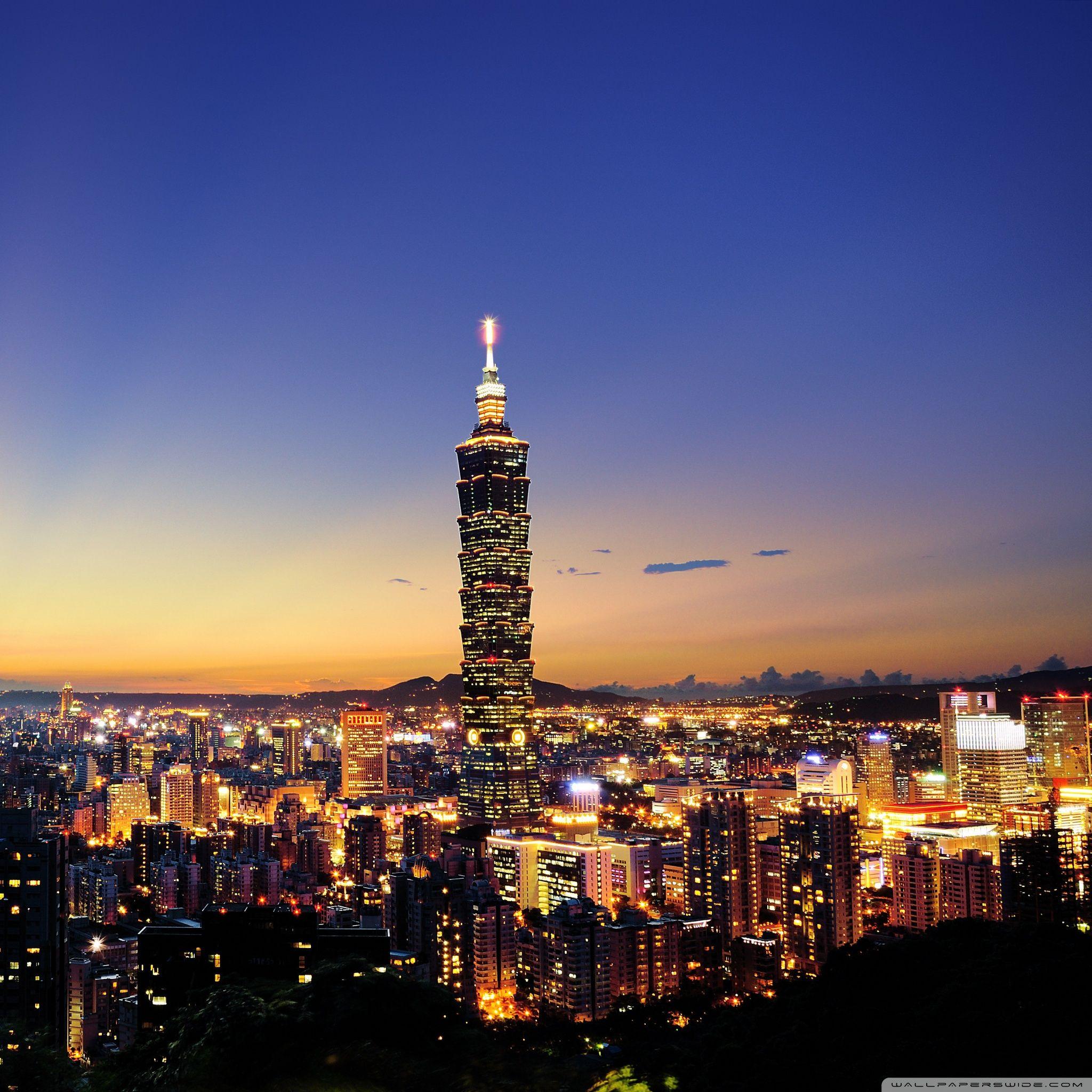 2048x2048 Taipei 101 Ultra HD Desktop Background Wallpaper for 4K UHD TV
