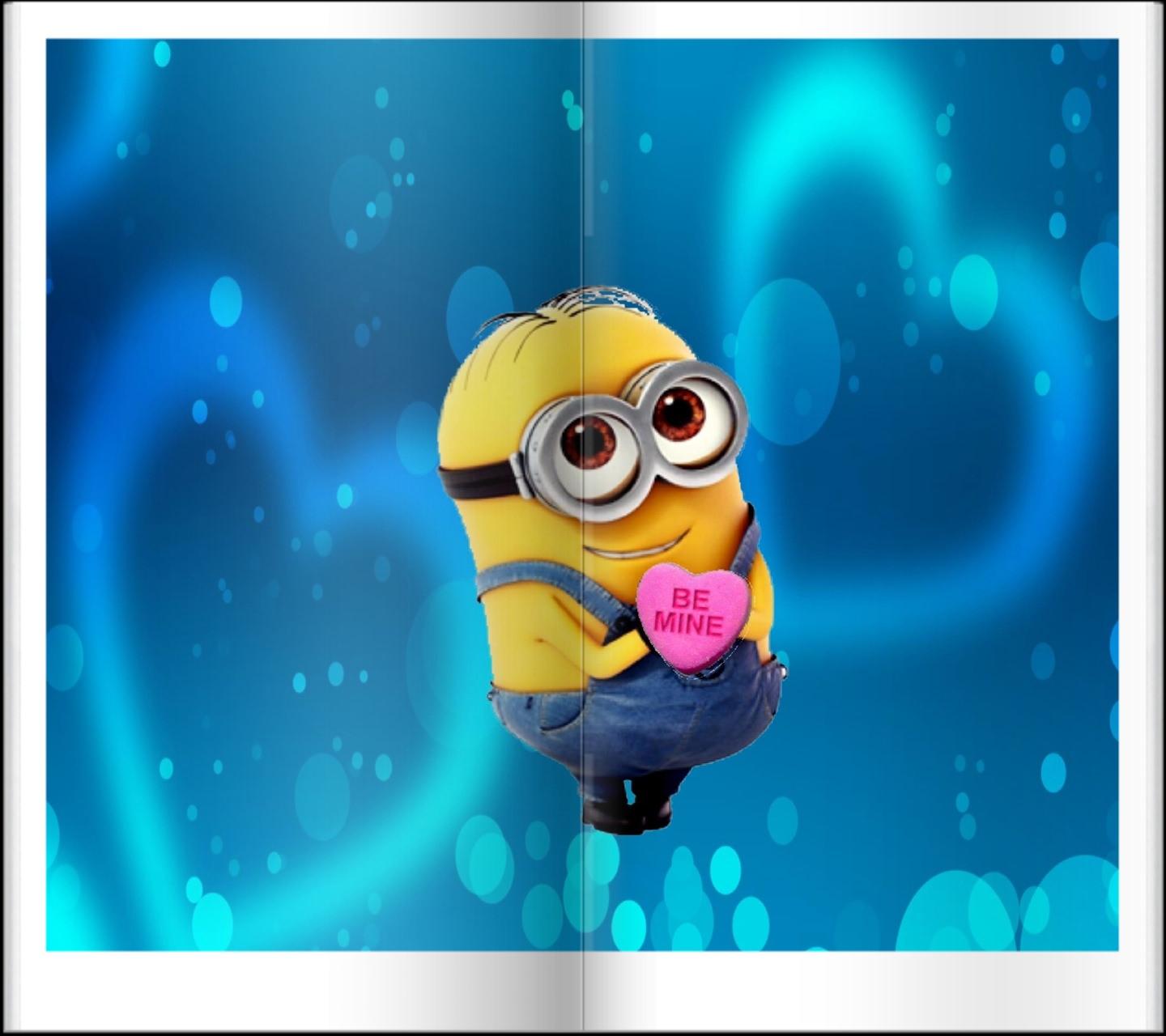 1440x1280 Cute Minion Wallpaper HD for Deskx1280