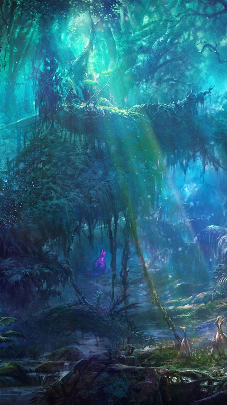 750x1334 HD Abyss iPhone Wallpaper