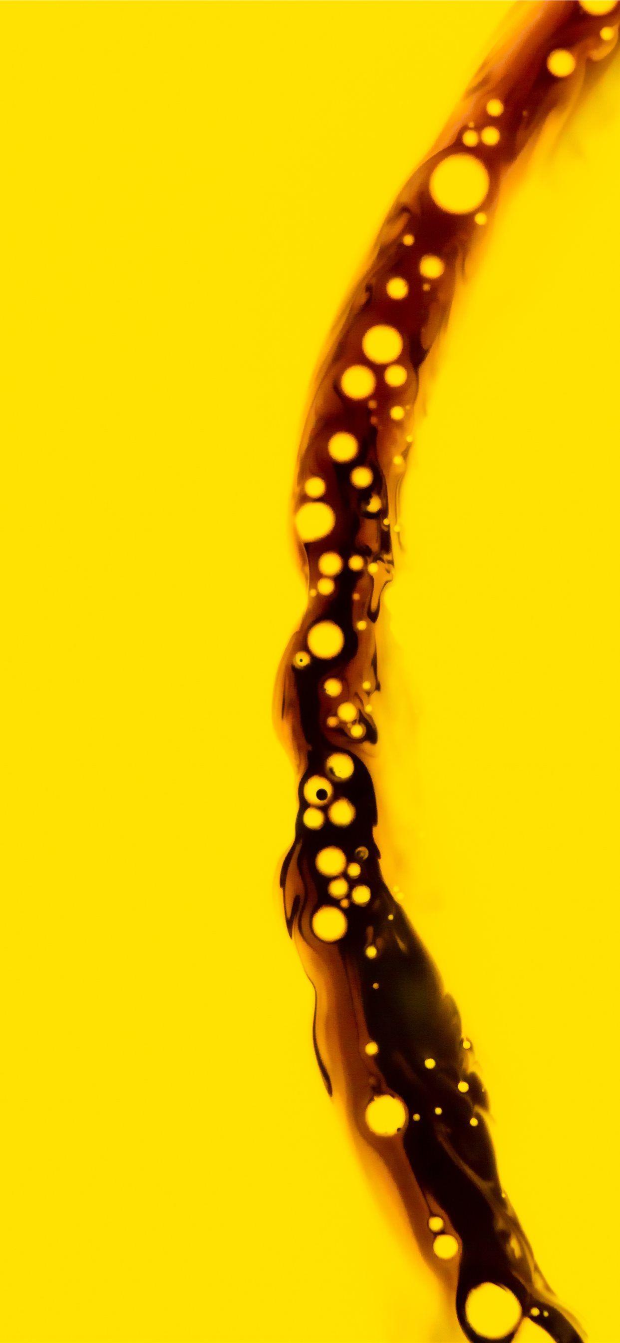 1242x2688 yellow background iPhone 11 Wallpaper Free Download