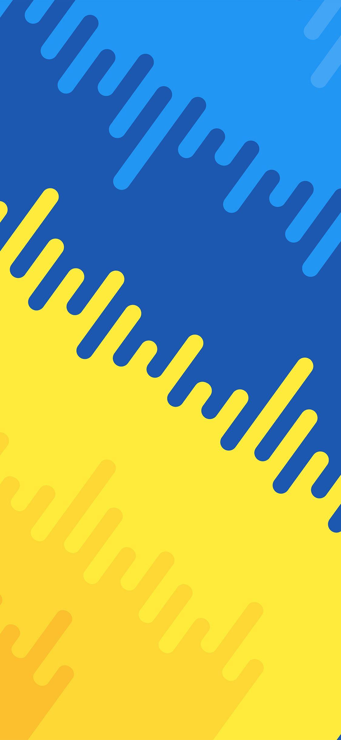 1125x2436 iPhone X wallpaper. abstract blue yellow