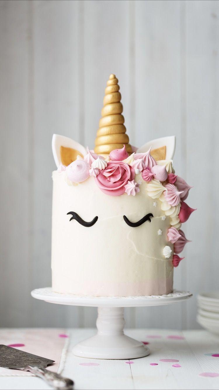 750x1334 Wallpaper iPhone ⚪️. Unicorn birthday cake, Cool