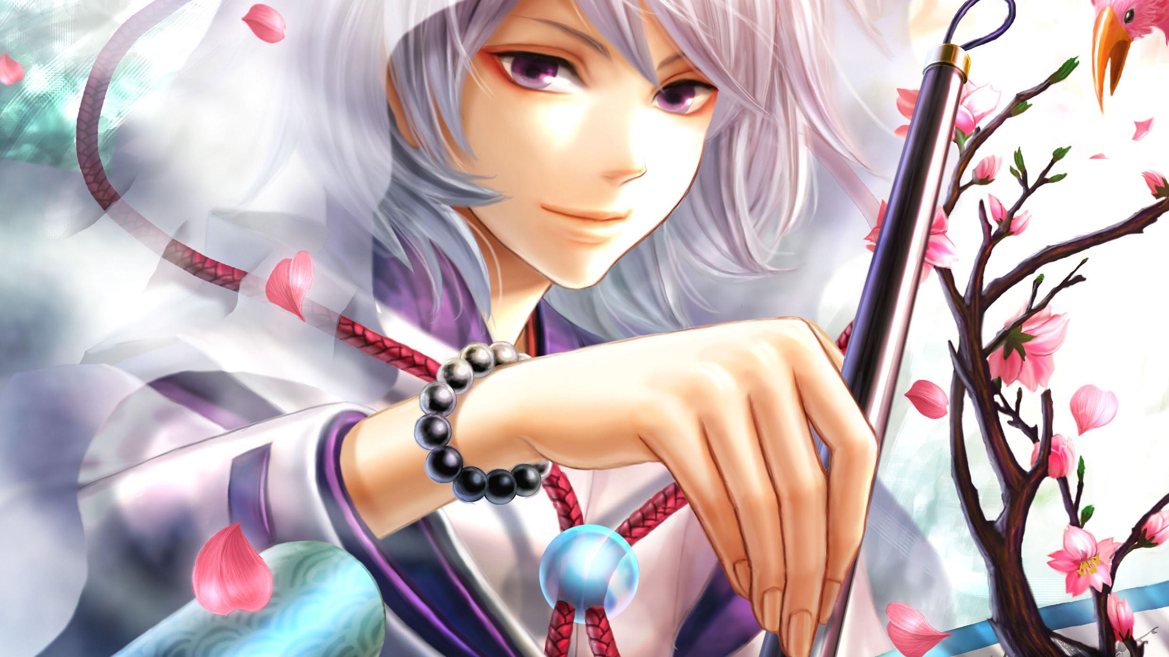 3840x2160 wallpaper for desktop, laptop. anime art illustration brush