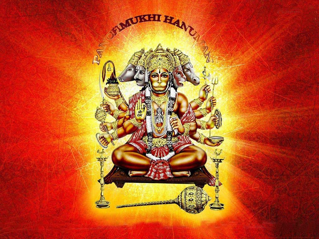 Best of Panchmukhi Hanuman Wallpapers -1024x768 Beautiful Panchmukhi Hanuman Wallpaper Image Free Download