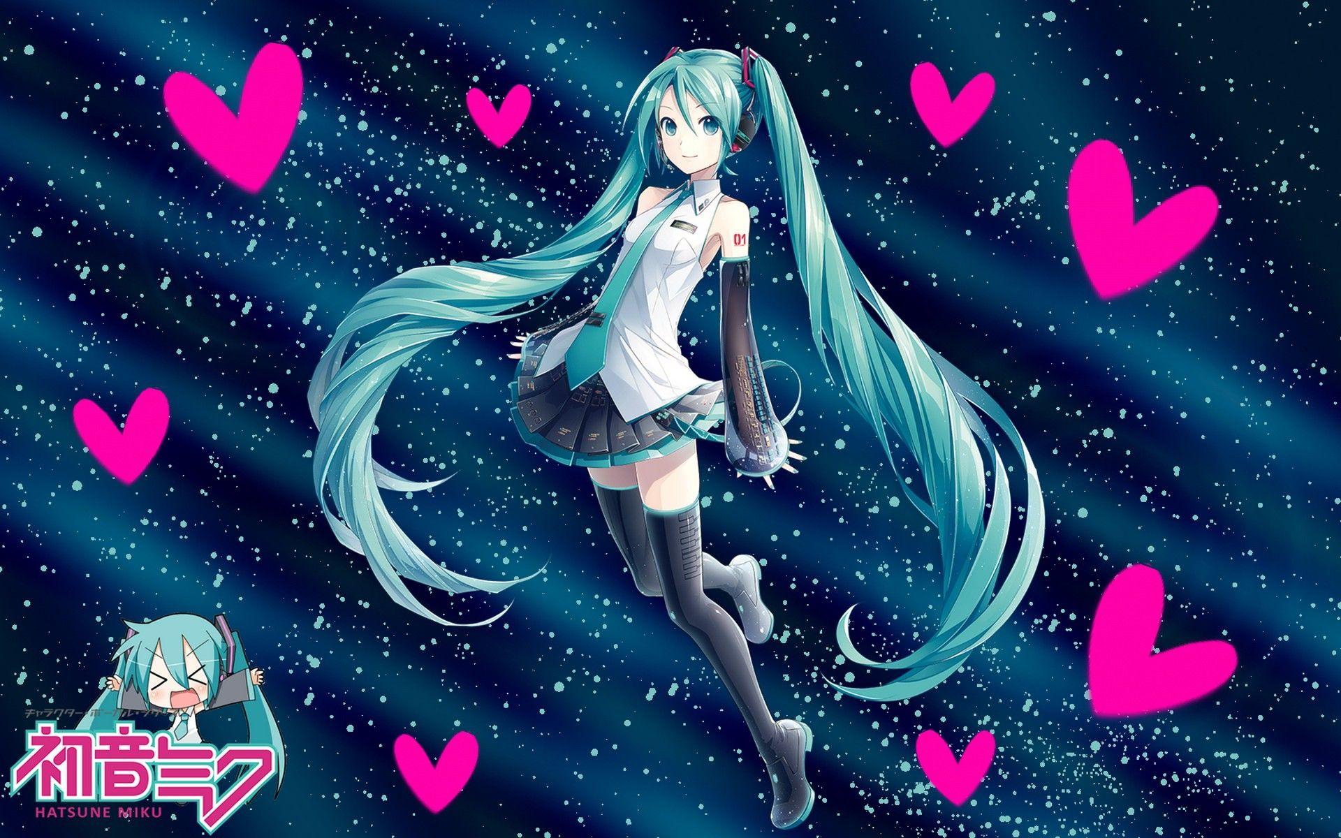 1920x1200 Wallpaper : illustration, anime, Vocaloid, Hatsune Miku, Japanese