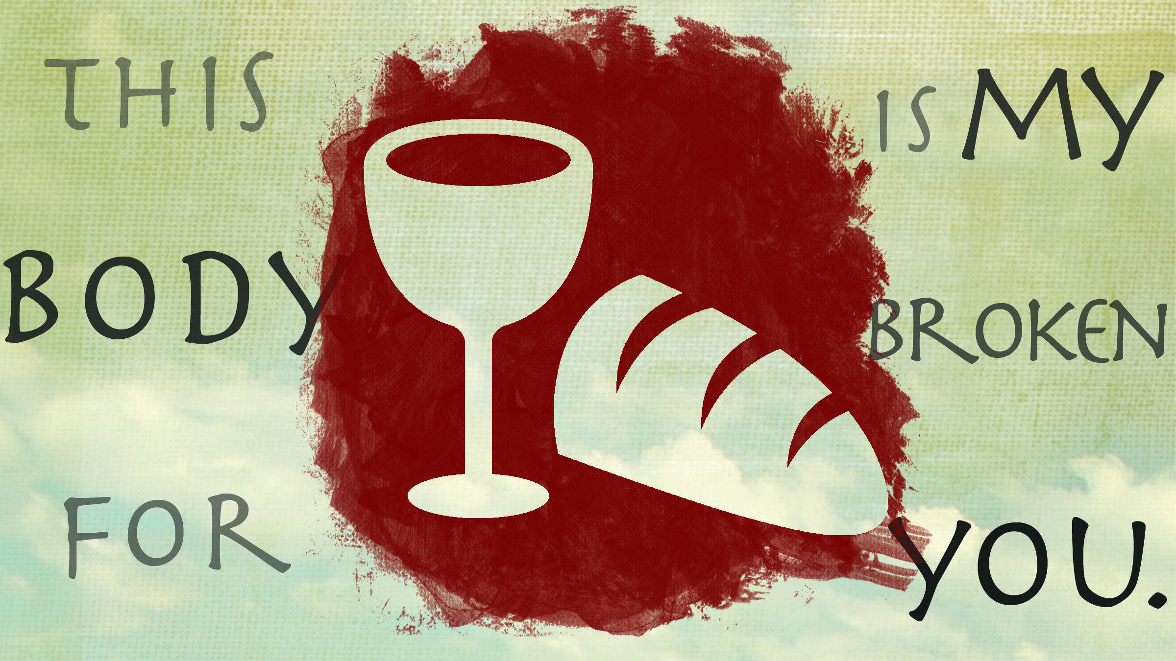 2400x1350 Free Church Communion Clip Art image. Lords