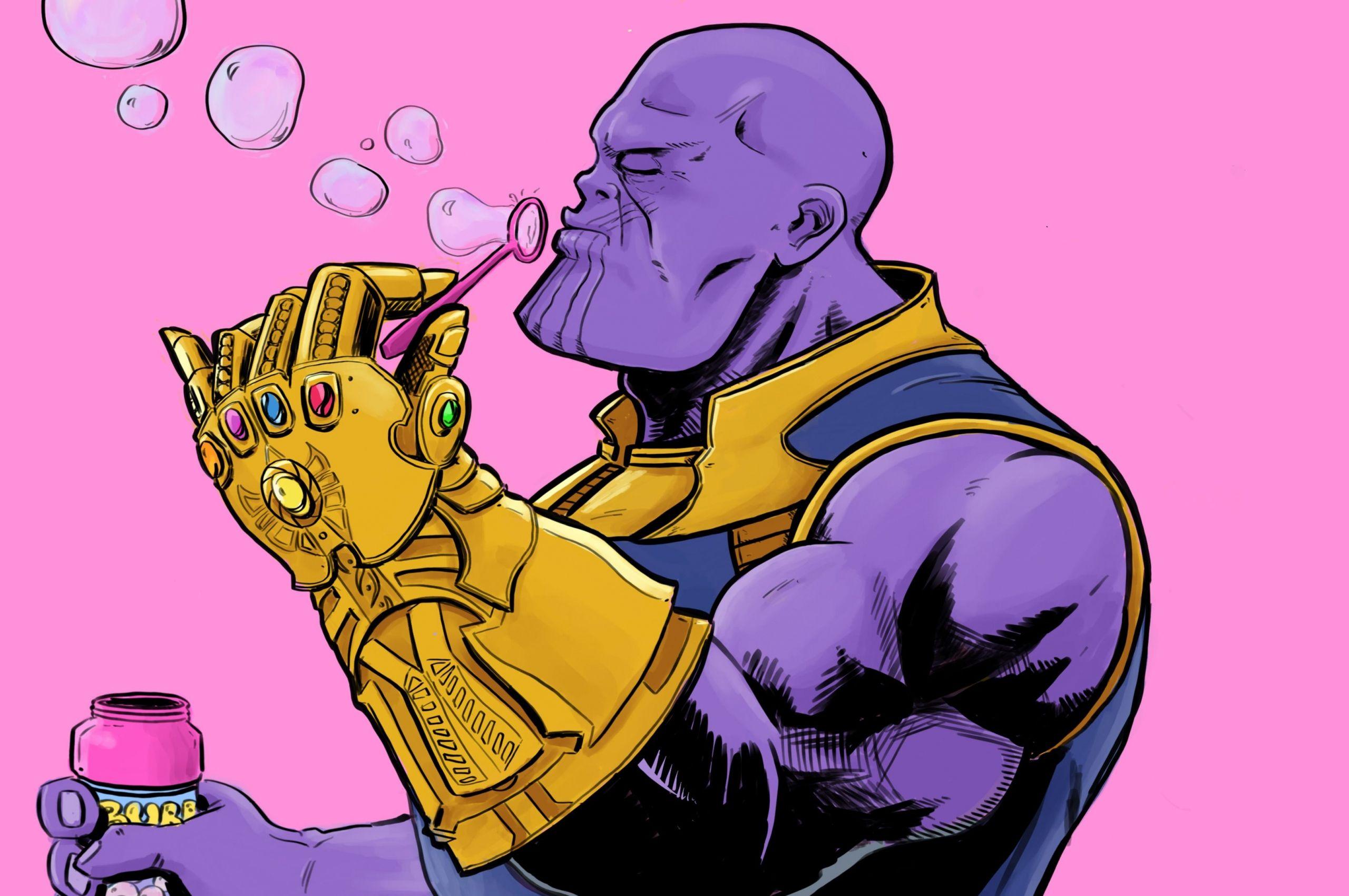 2560x1700 Free download Thanos Blowing Bubbles thanos wallpaper
