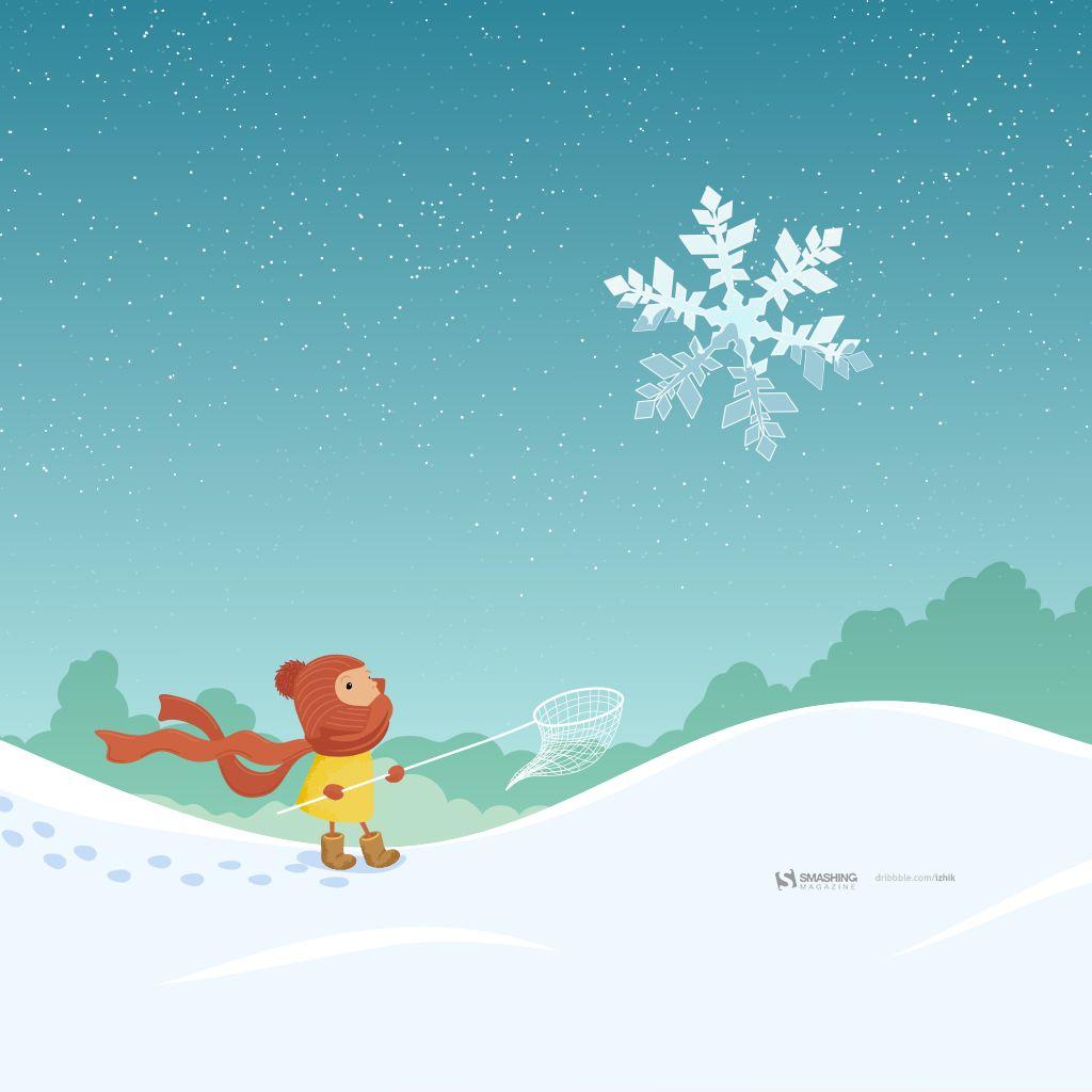 1024x1024 Snow, Ice And Frost ☃️ 48 Winter Wallpaper!