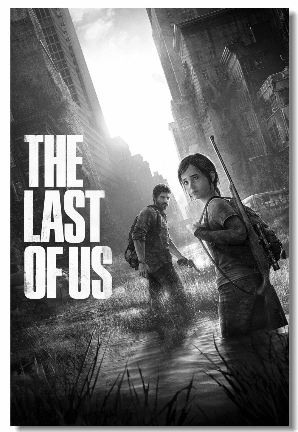 1000x1449 Custom Canvas Wall Decor The Last Of Us Video Game Poster Joel