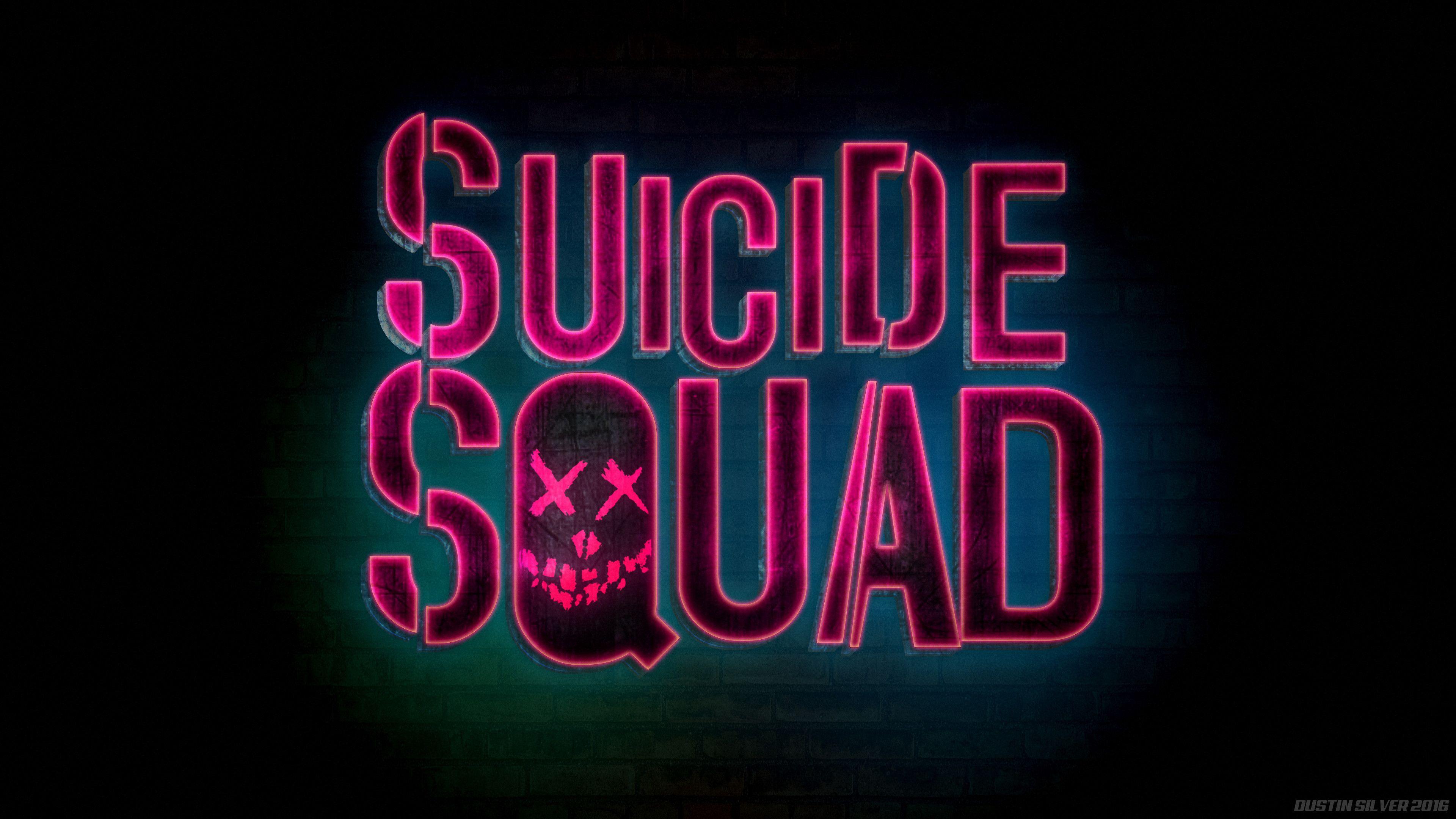3840x2160 Suicide Squad Background
