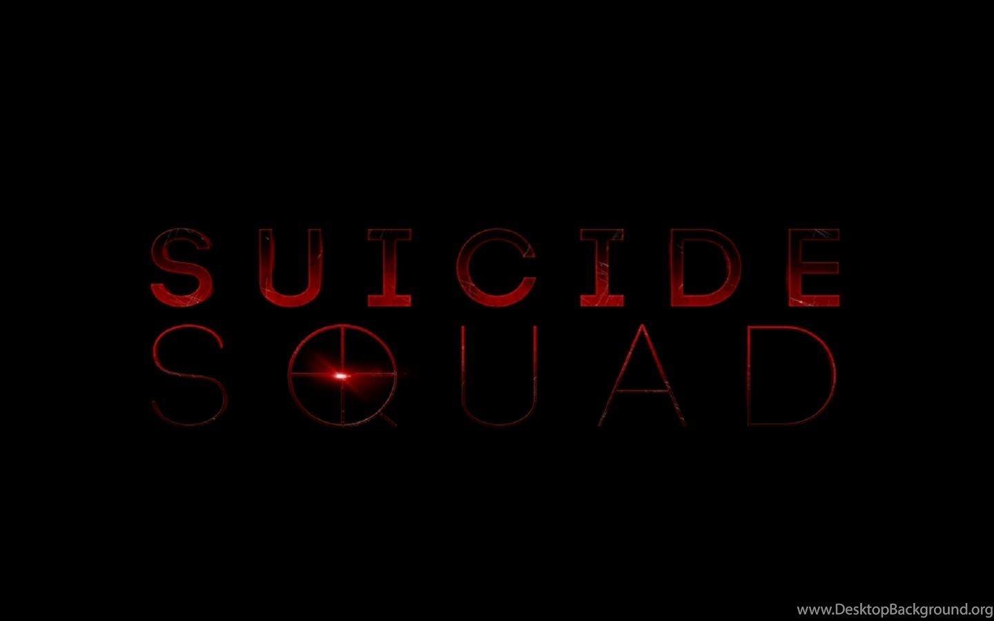 1440x900 Suicide Squad Movie Logo Wallpaper Desktop Background