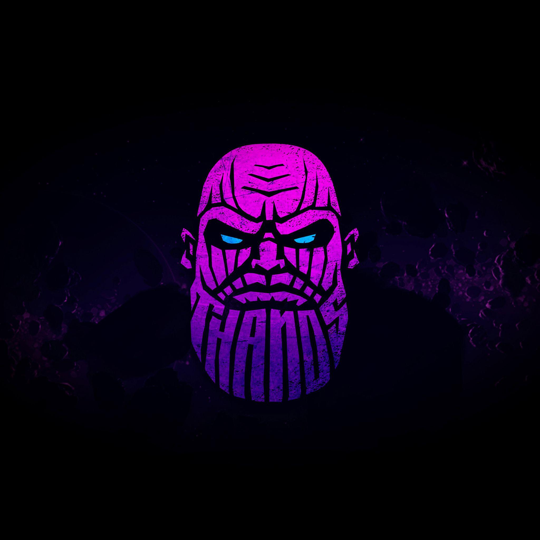 2048x2048 Thanos Minimal Art 4k iPad Air HD 4k Wallpaper, Image