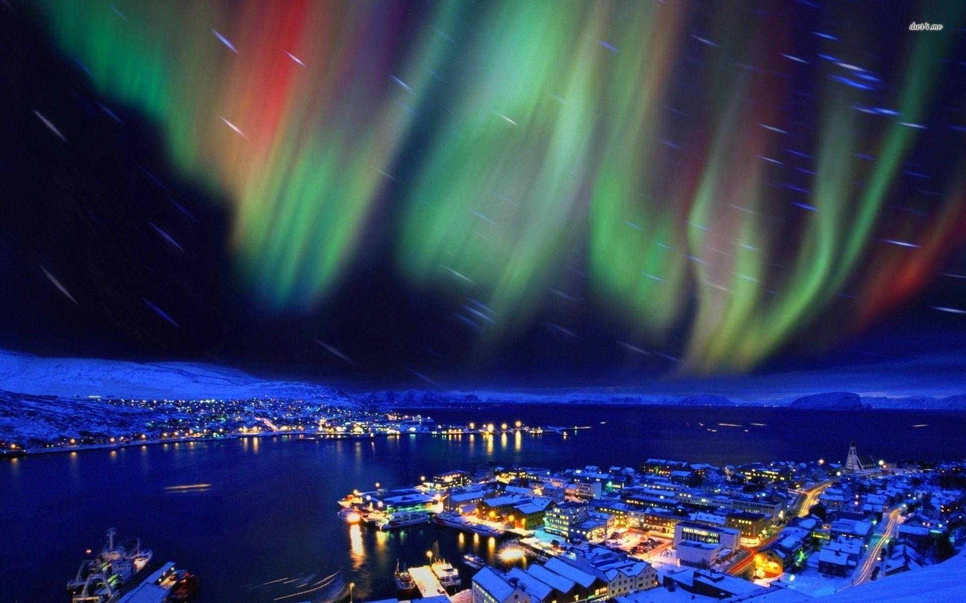 1920x1200 Wallpaper: Aurora Borealis, and Picture for PC & Mac