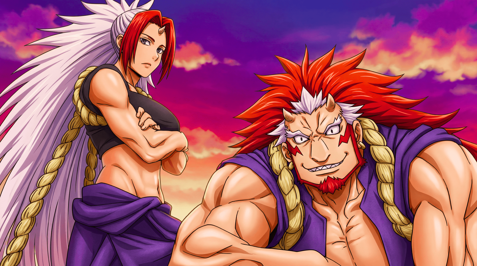 1920x1072 Daemons of The Shadow Realm &amp; Migi 5k wallpaper
