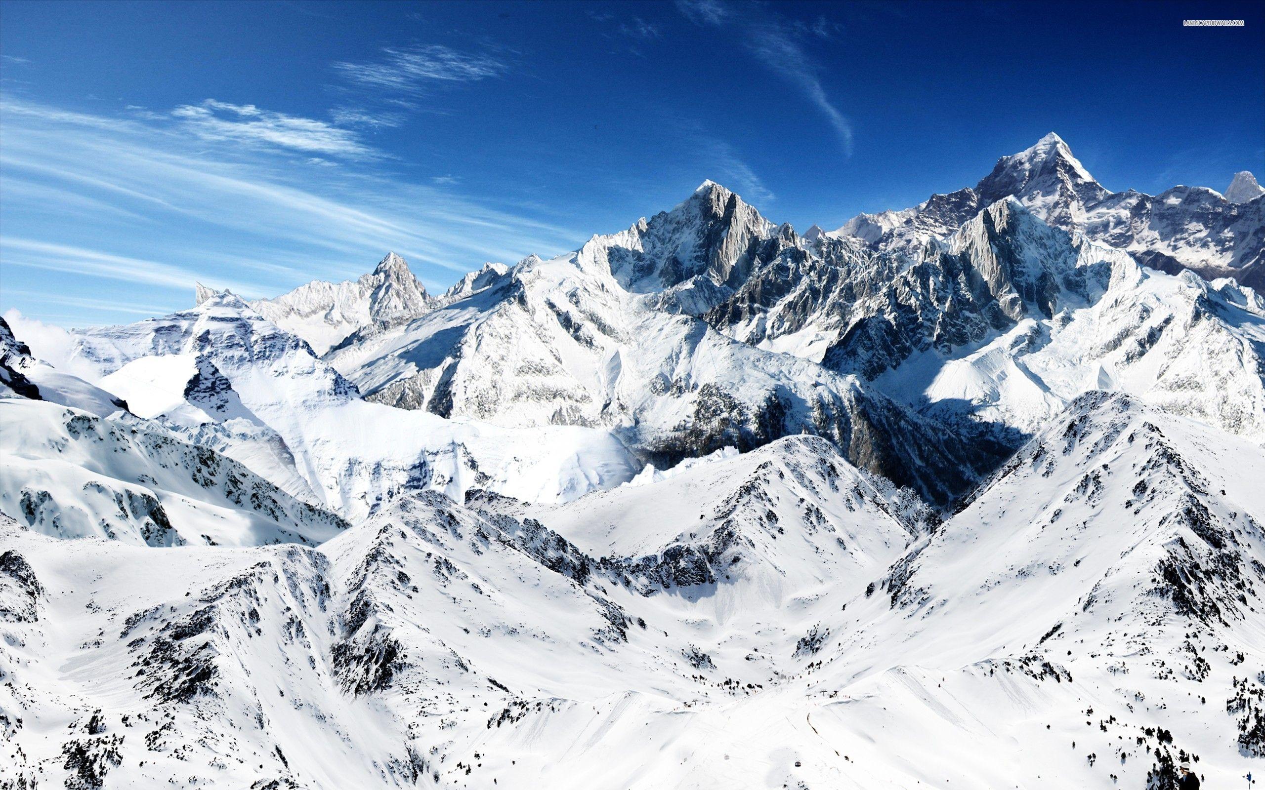 2560x1600 Snow Mountain wallpaperx1600 .com