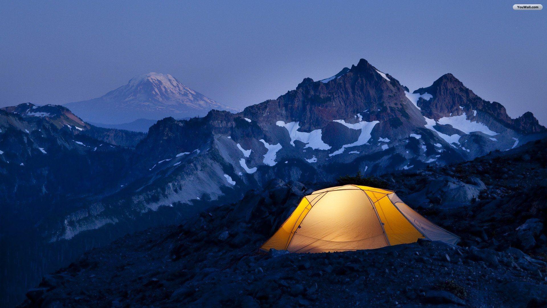 1920x1080 Camping Desktop Wallpaper