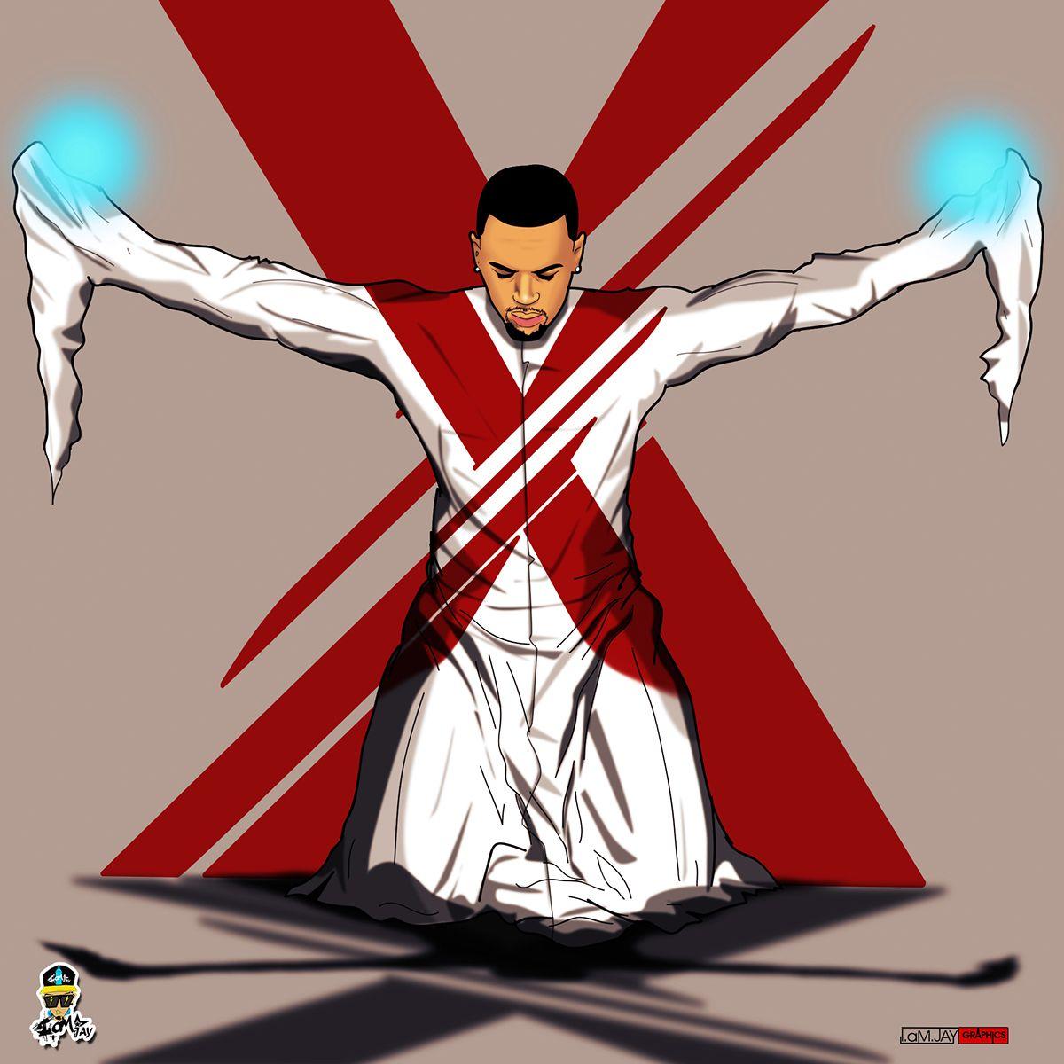 1200x1200 CHRIS BROWN Artworks on Student Show