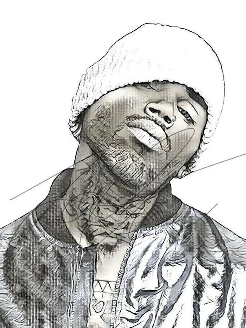 794x1057 wallpaper chris brown drawings