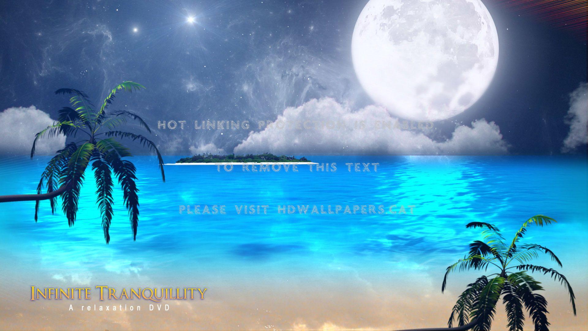 1920x1080 relaxing wallpaper beach full jpg moon