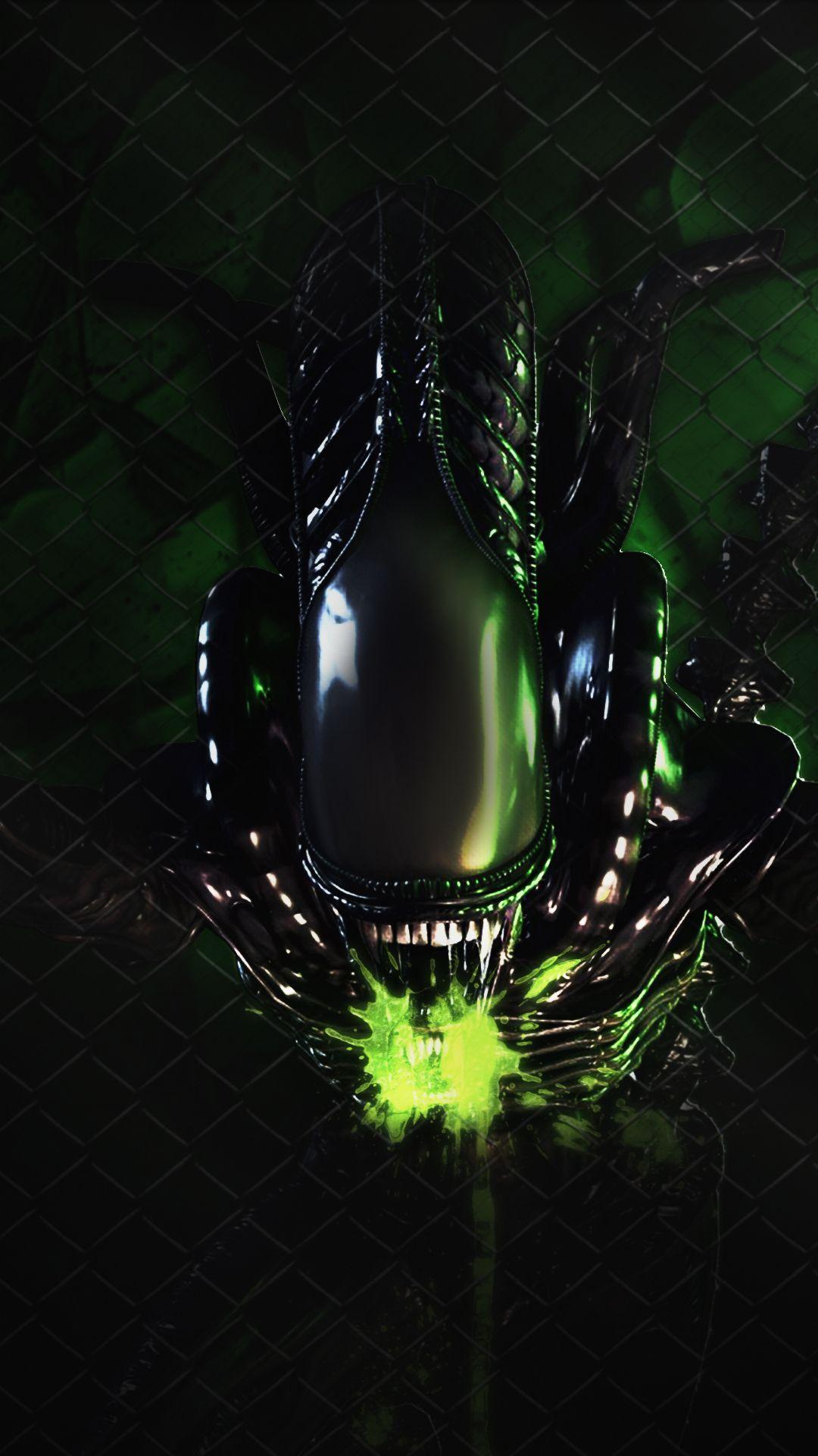 1080x1920 Alien Acid iPhone Background