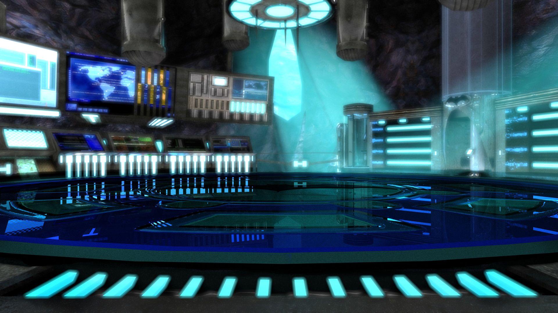1920x1080 Batcave Wallpaper