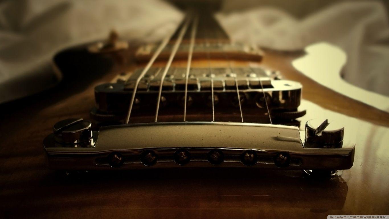 1366x768 Gibson Les Paul Guitar Ultra HD Desktop Background Wallpaper