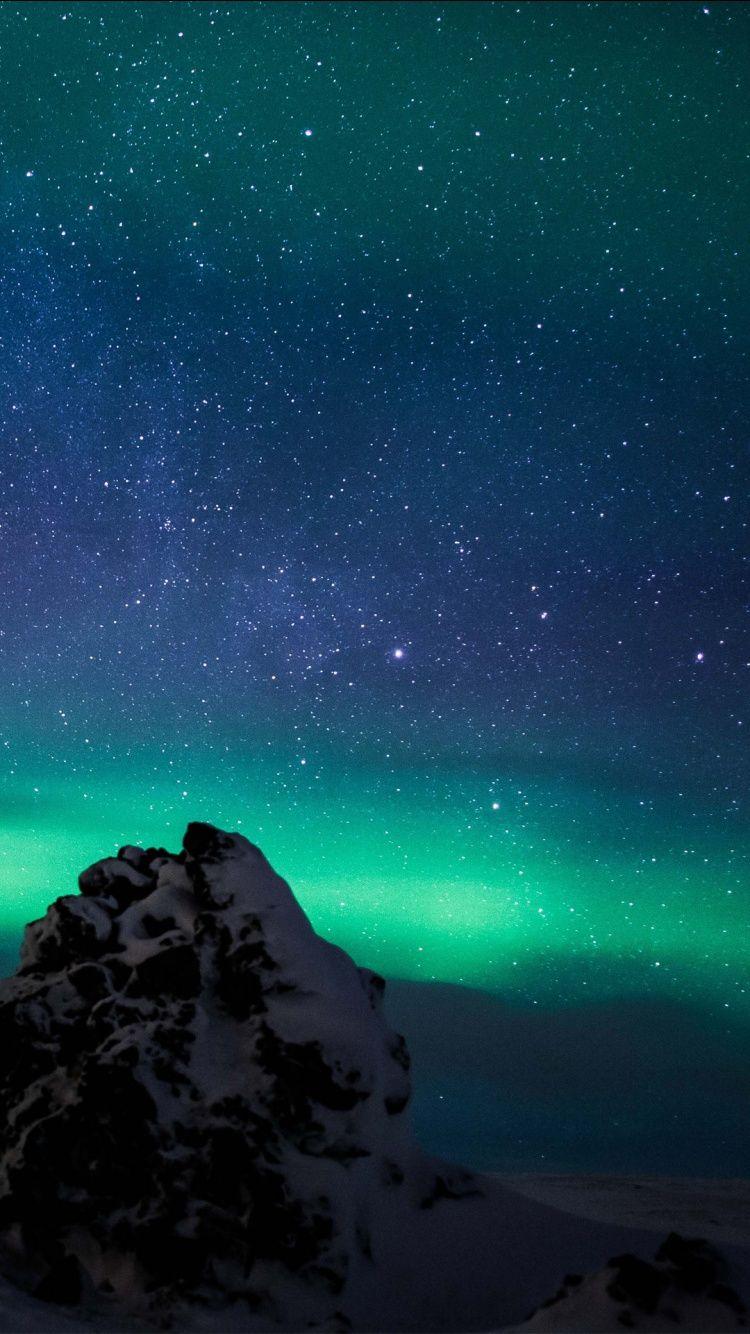 750x1334 Aurora Borealis Wallpaper. Free HD Wallpaper