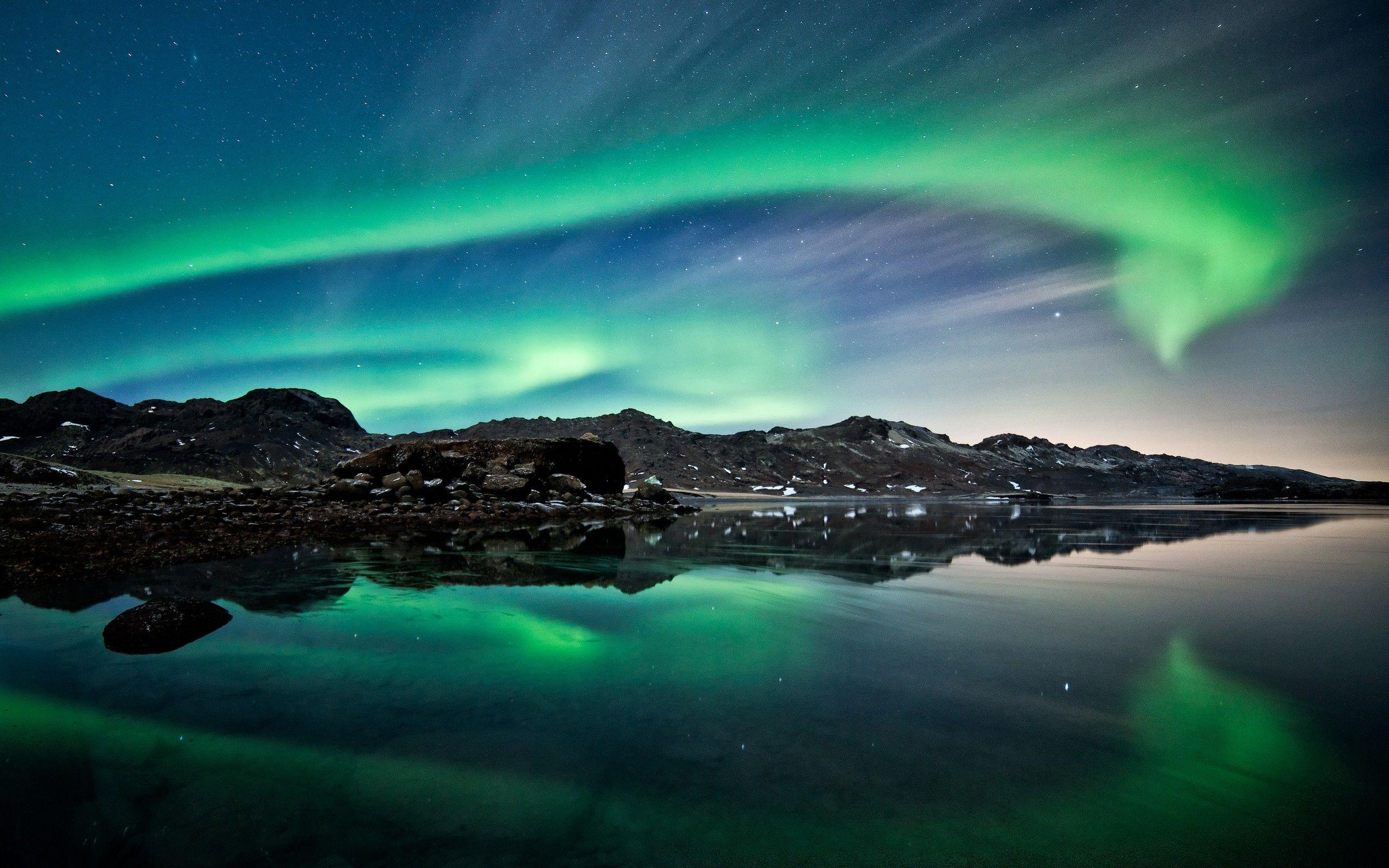 2560x1600 Daily Wallpaper: Aurora Borealis. I Like To Waste My Time
