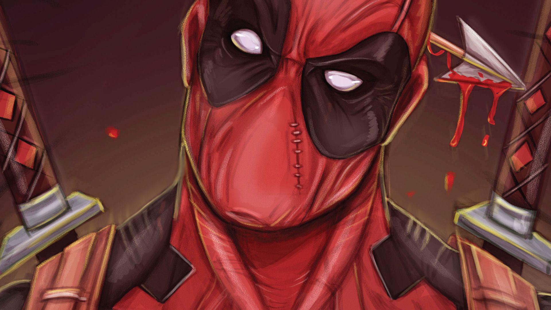 1920x1080 Deadpool Cool Guy Art Laptop Full HD 1080P HD 4k