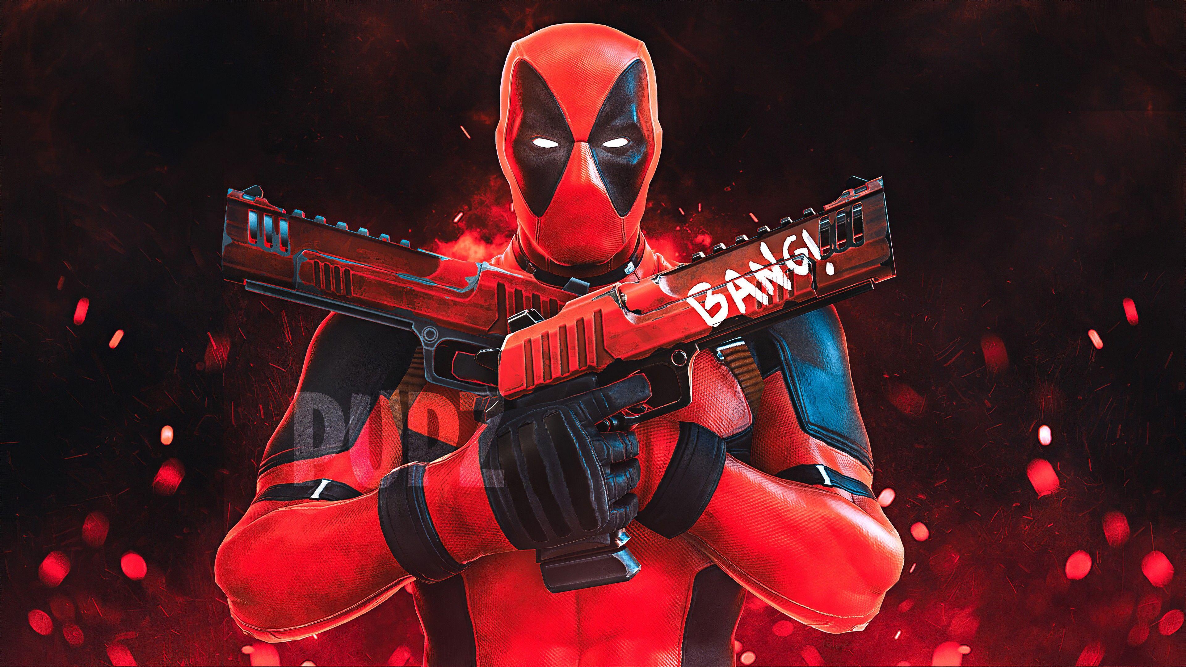 3840x2160 Deadpool Wallpaper
