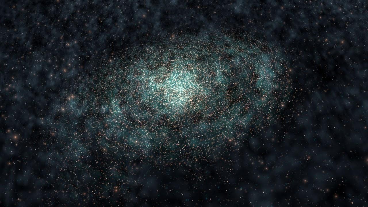 galaxy moving background