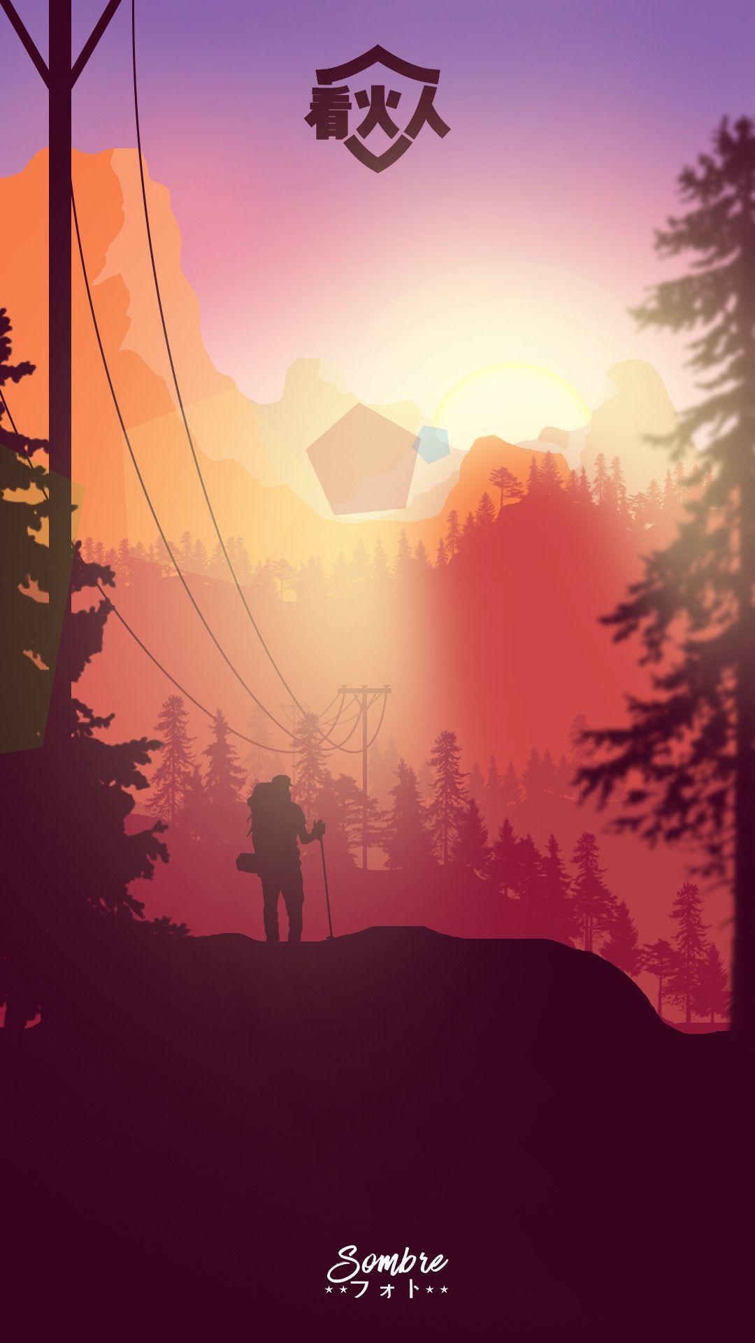 Firewatch Phone Wallpapers - Top Free Firewatch Phone Backgrounds - WallpaperAccess