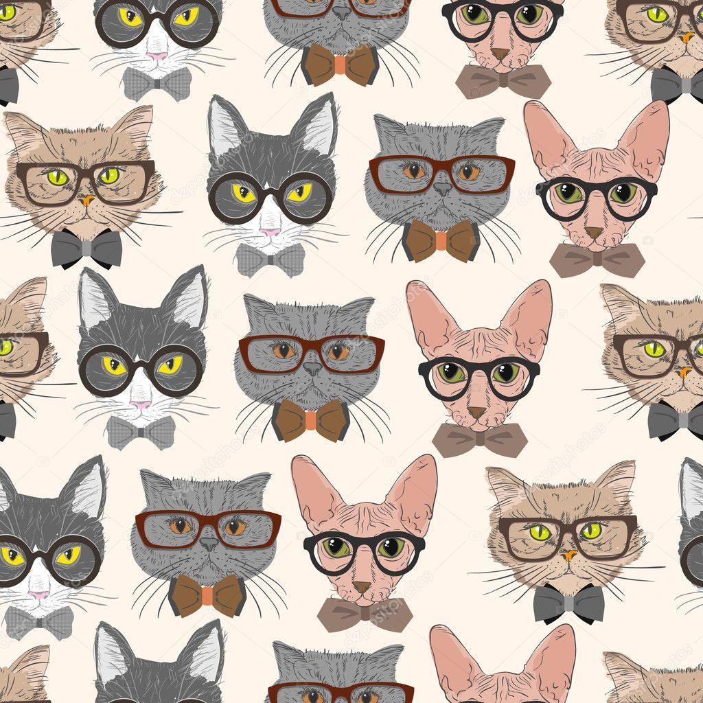 1024x1024 Cats Twitter Background. Beautiful Cats