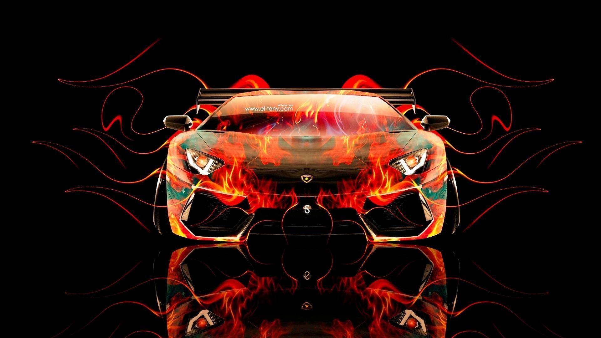 1920x1080 Fire and Water Wallpaper