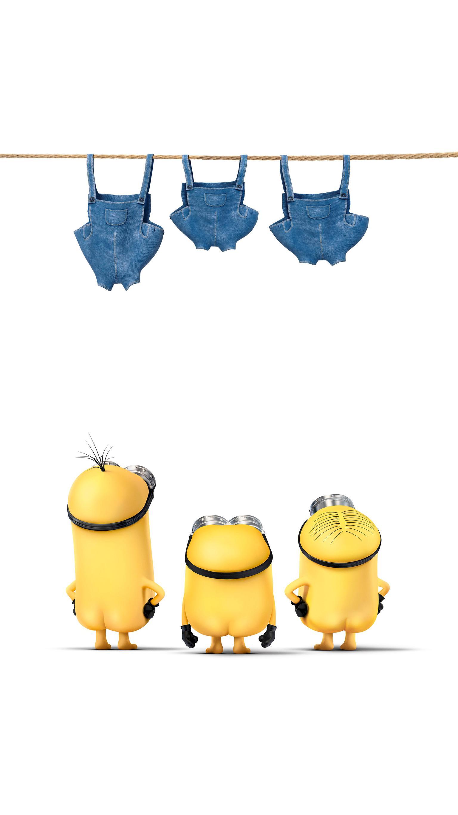 1536x2732 Minions (2015) Phone Wallpaper