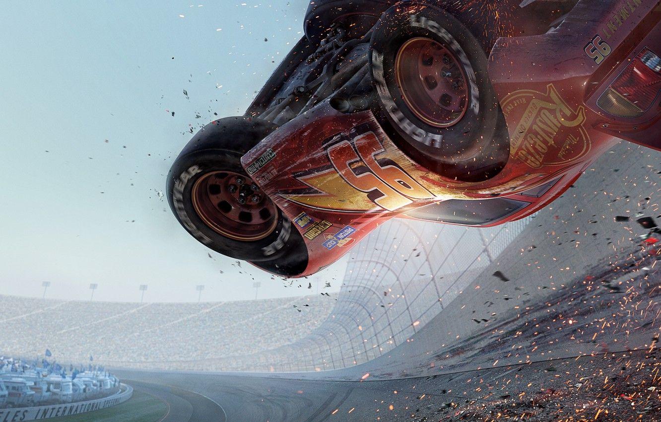 1332x850 Wallpaper cartoon, cars, animation, track, cars, stadium, animation, 8k, cars cars - for desktop, section фильмы