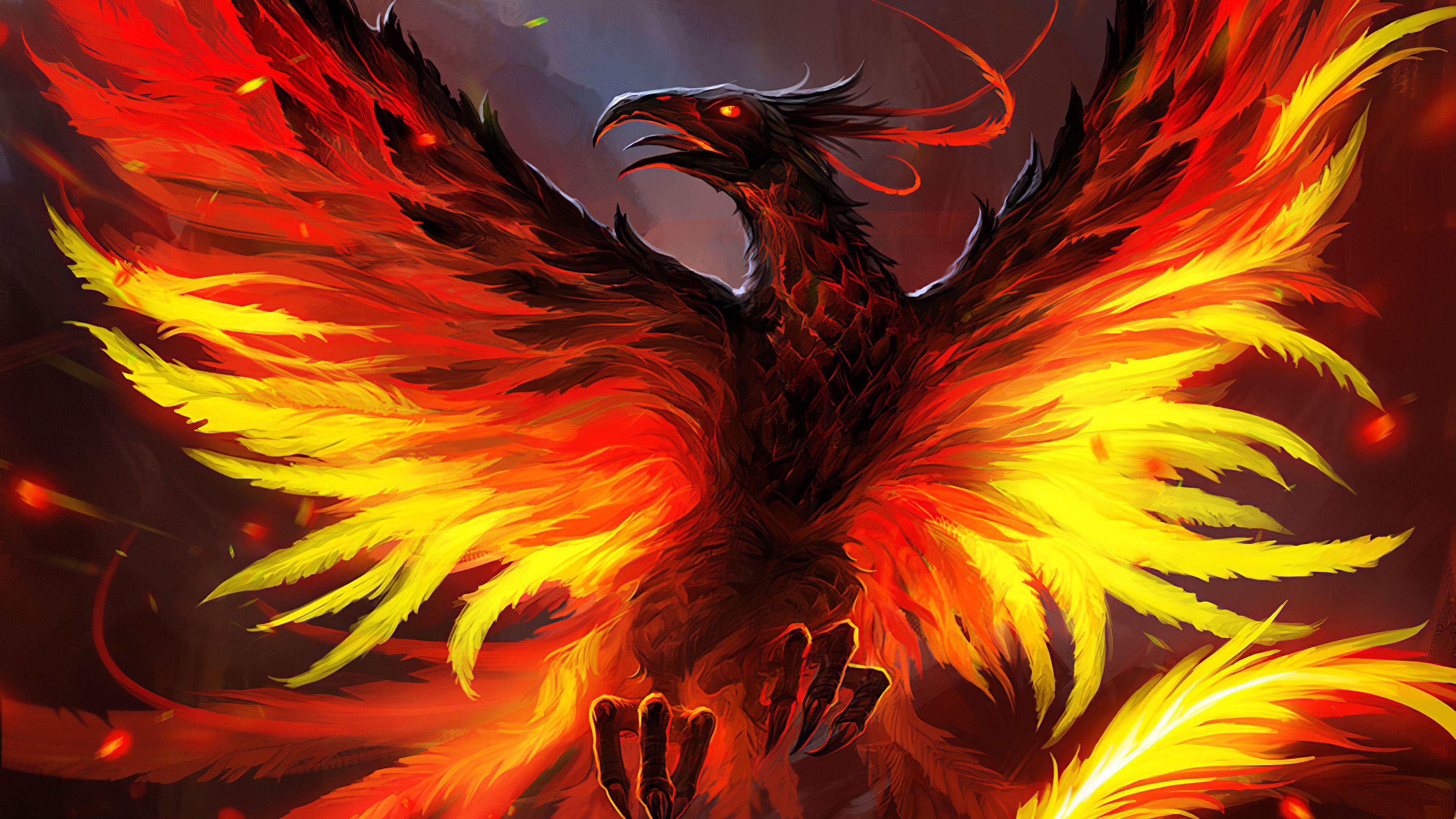 4K Phoenix Bird Wallpapers - Top Free 4K Phoenix Bird Backgrounds -  WallpaperAccess
