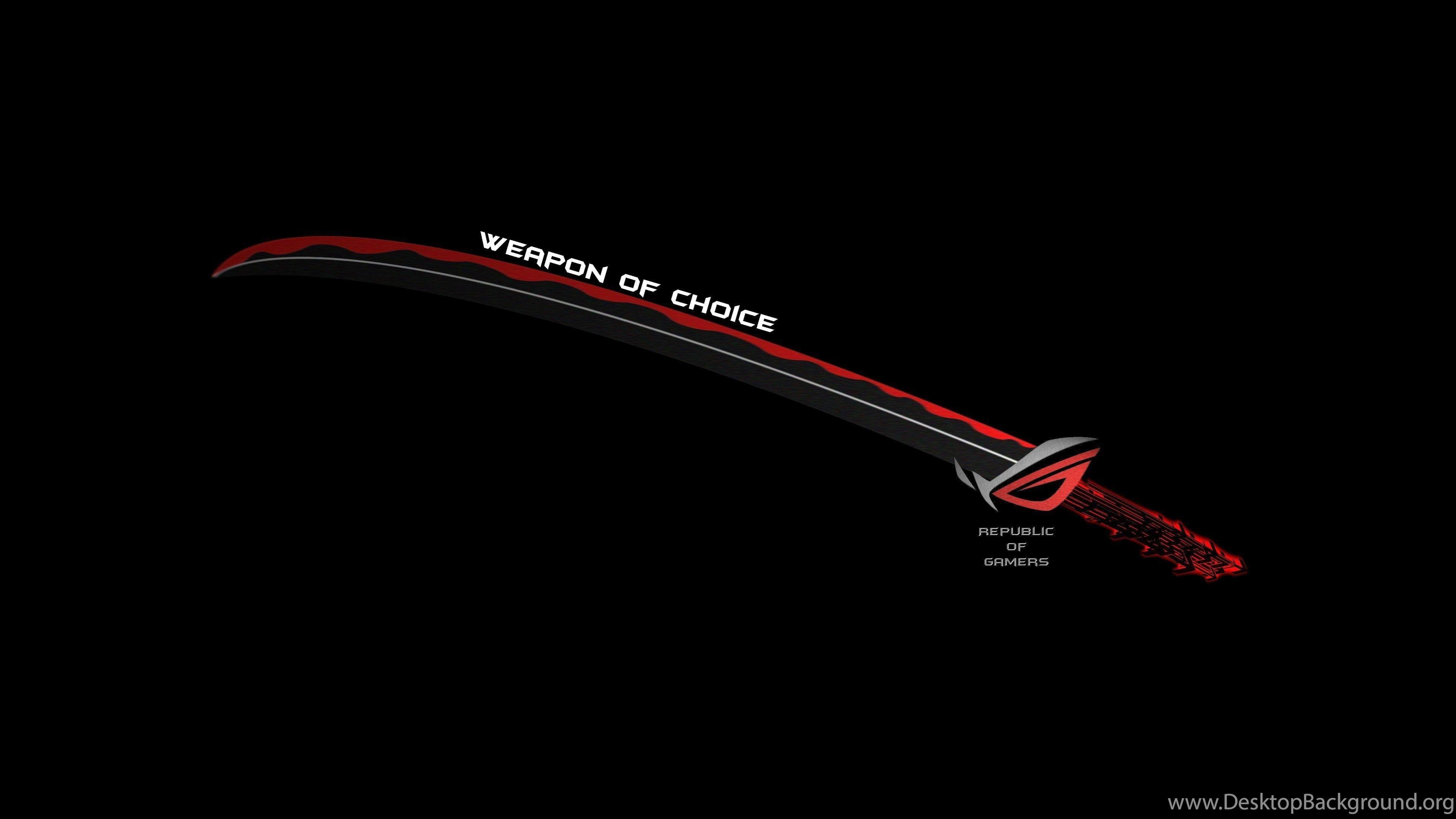 3840x2160 ASUS Computer Rog Gamer Republic Gaming Wallpaper Desktop Background