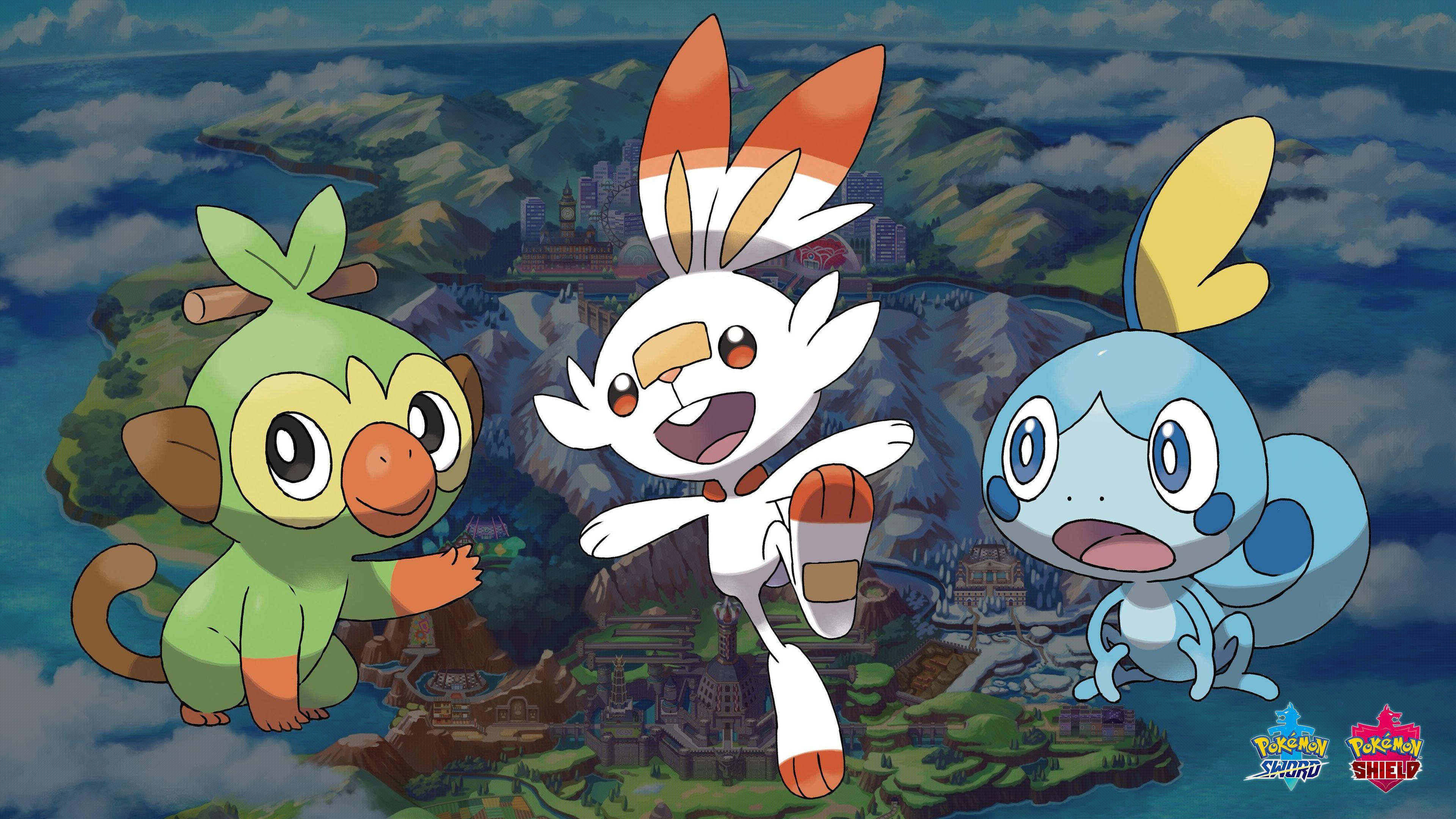 3840x2160 Pokémon Sword Wallpaper