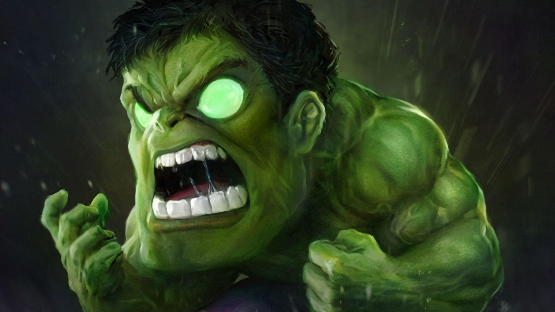 1920x1080 Small Angry Hulk 1080P Laptop Full HD Wallpaper, HD
