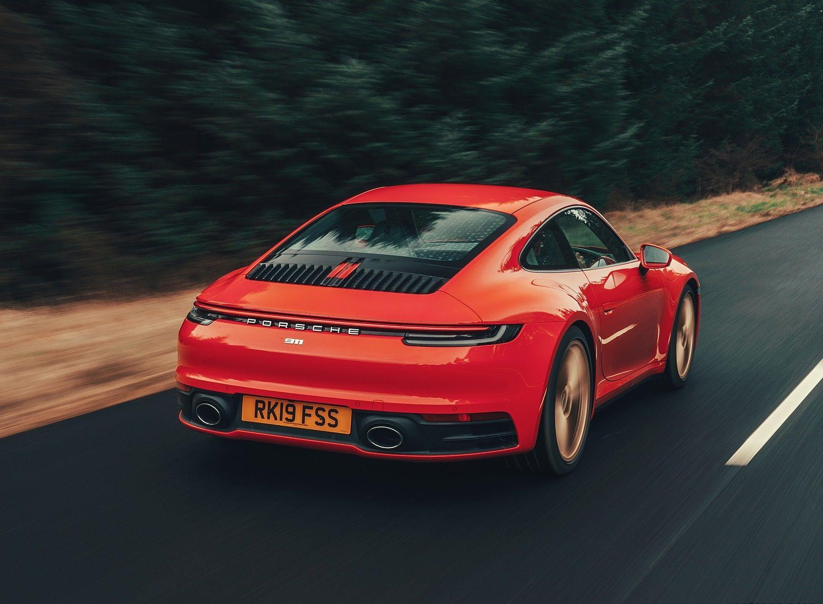 1600x1174 Porsche 911 (992) Carrera S (UK Spec) Rear Three Quarter