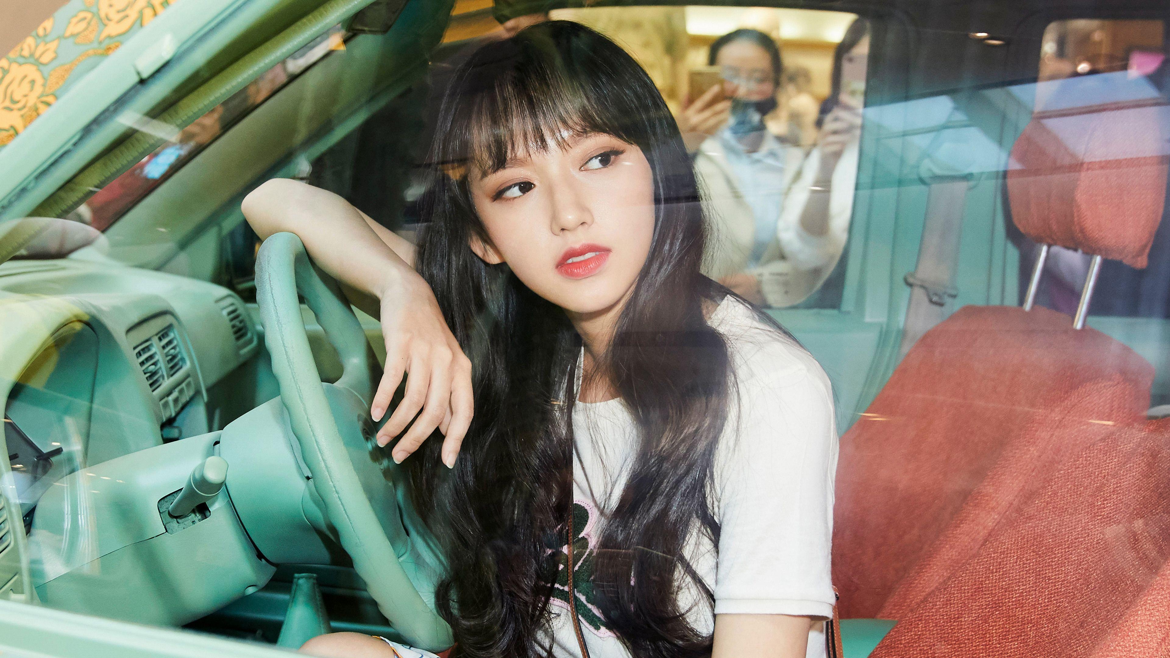 3840x2160 Cheng Xiao korean girl Wallpaper 4k Ultra HD
