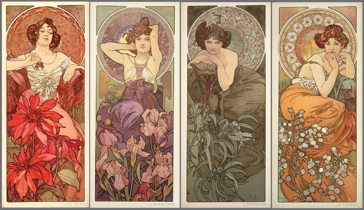 Cool Alphonse Mucha Wallpapers Top Free Cool Alphonse Mucha Backgrounds Wallpaperaccess