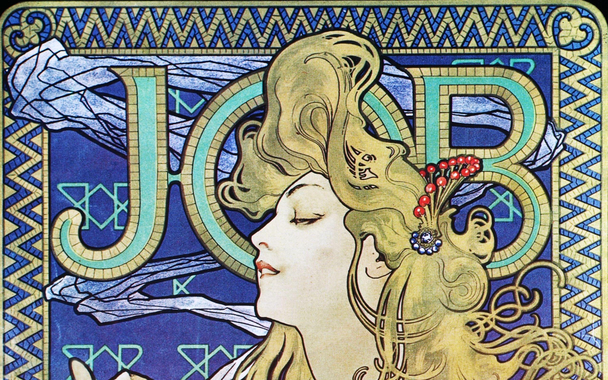 2560x1600 HD Alphonse Mucha Background Download
