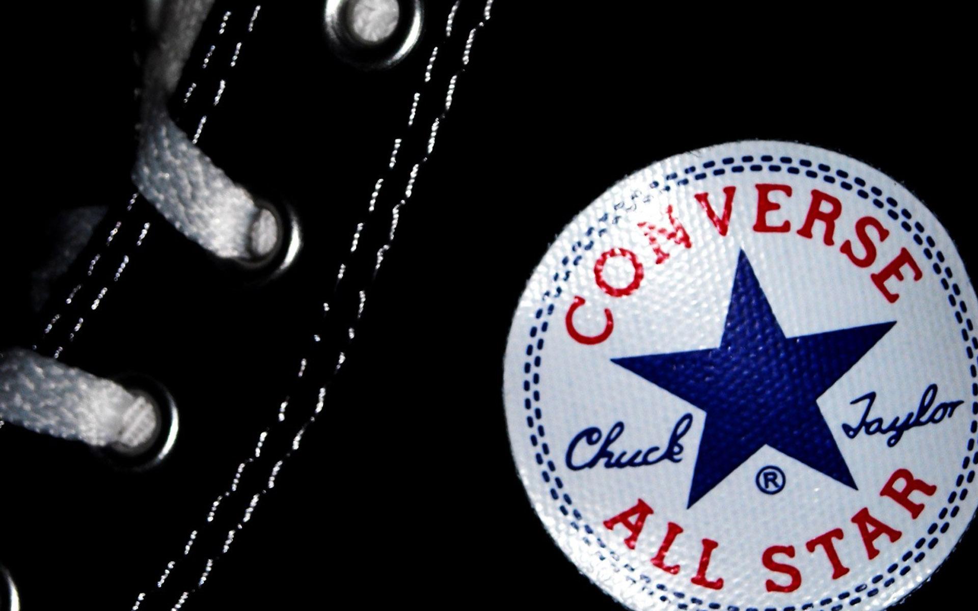 1920x1200 Converse Logo Classic Black Shoes Photo Gallery Picture HD Desktop Wallpaper