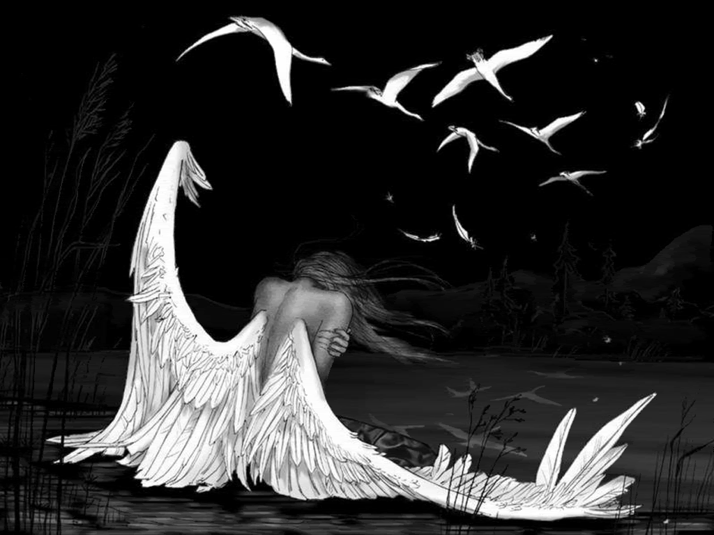 1024x768 Free download Angels image Fallen Angel HD wallpaper